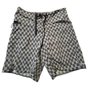 Patagonia Men's Board Shorts Swim Trunks Size 31 Geometric Drawstring